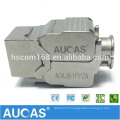 High Speed ​​Aucas Brand 10 Gigabit Network sans outil Blade Cat6 Keystone Jack RJ45 Module